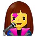 👩‍🎤 Emoji Cantante Mujer en Samsung One UI 5.0.
