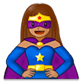 🦸🏽‍♀️ Emoji Super-heroína: Pele Morena na Samsung One UI 5.0.