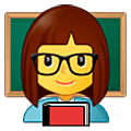 Emoji 👩‍🏫 Professoressa su Samsung One UI 5.0.