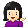 💁🏻‍♀️ Emoji Empleada De Mostrador De Información: Tono De Piel Claro en Samsung One UI 5.0.