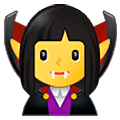 🧛‍♀️ Emoji Mulher Vampira na Samsung One UI 5.0.