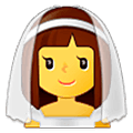 👰‍♀️ Emoji Mulher de véu na Samsung One UI 5.0.