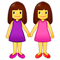 Émoji 👭 Deux Femmes Se Tenant La Main sur Samsung One UI 5.0.