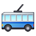 Émoji 🚎 Trolleybus sur Samsung One UI 6.1.