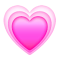 Emoji 💗 Cuore Che Cresce su Samsung One UI 6.1.