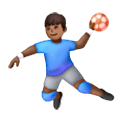 Émoji 🤾🏾‍♂️ Handballeur : Peau Mate sur Samsung One UI 6.1.