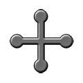 Emoji 🕂 Croce Pommi su Samsung One UI 6.1.