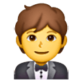 Emoji 🤵 Persona In Smoking su Samsung One UI 6.1.