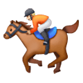 🏇🏼 Emoji Corrida De Cavalos: Pele Morena Clara na Samsung One UI 6.1.