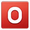 🅾️ Emoji Großbuchstabe O in rotem Quadrat Samsung One UI 6.1.