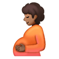 🫄🏾 Emoji Persona Embarazada: Tono De Piel Oscuro Medio en Samsung One UI 6.1.
