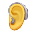 🦻 Emoji Ohr mit Hörhilfe Samsung One UI 6.1.