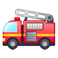 Emoji 🚒 Camion Dei Pompieri su Samsung One UI 6.1.