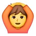 🙆 Emoji Person mit Händen auf dem Kopf Samsung One UI 6.1.