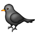 🐦‍⬛ Emoji Pájaro Negro en Samsung One UI 6.1.