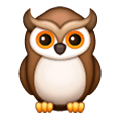 Emoji 🦉 Gufo su Samsung One UI 6.1.