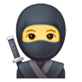 Émoji 🥷 Ninja sur Samsung One UI 6.1.