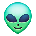 Émoji 👽 Alien sur Samsung One UI 6.1.