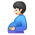 Hombre Embarazado: Tono De Piel Claro Samsung One UI 6.1.