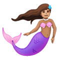 🧜🏽‍♀️ Emoji Sirena: Tono De Piel Medio en Samsung One UI 6.1.