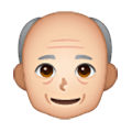Emoji 👴🏻 Uomo Anziano: Carnagione Chiara su Samsung One UI 6.1.