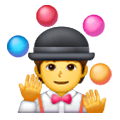Emoji 🤹 Persona Che Fa Giocoleria su Samsung One UI 6.1.
