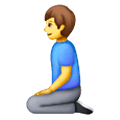 🧎‍♂️ Emoji Hombre De Rodillas en Samsung One UI 6.1.