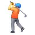 Emoji 🏌️ Persona Che Gioca A Golf su Samsung One UI 6.1.