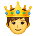 🤴 Emoji Príncipe en Samsung One UI 6.1.