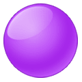 Émoji 🟣 Disque Violet sur Samsung One UI 6.1.