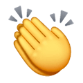 👏 Emoji Mãos Aplaudindo na Samsung One UI 6.1.