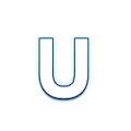 🇺 Emoji Indicador regional símbolo letra U en Samsung One UI 6.1.