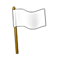 Emoji ⚐ Bandiera bianca su Samsung One UI 6.1.