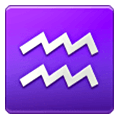 ♒ Emoji Signo De Aquário na Samsung One UI 6.1.