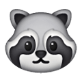 Emoji 🦝 Procione su Samsung One UI 6.1.