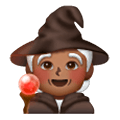 🧙🏾 Emoji Persona Maga: Tono De Piel Oscuro Medio en Samsung One UI 6.1.