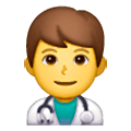 👨‍⚕️ Emoji Profesional Sanitario Hombre en Samsung One UI 6.1.