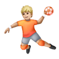🤾🏼 Emoji Handballspieler(in): mittelhelle Hautfarbe Samsung One UI 6.1.