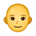 🧑‍🦲 Emoji Pessoa: Careca na Samsung One UI 6.1.