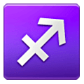 Emoji ♐ Segno Zodiacale Del Saggitario su Samsung One UI 6.1.