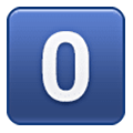 Emoji 0️⃣ Tasto: 0 su Samsung One UI 6.1.