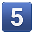 5️⃣ Emoji Teclas: 5 en Samsung One UI 6.1.