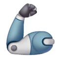 Emoji 🦾 Protesi Robotica Per Il Braccio su Samsung One UI 6.1.