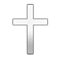 🕆 Emoji Weißes Lateinisches Kreuz Samsung One UI 6.1.