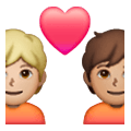 Emoji 🧑🏼‍❤️‍🧑🏽 Coppia Con Cuore: persona, persona, Carnagione Abbastanza Chiara, Carnagione Olivastra su Samsung One UI 6.1.