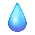 Émoji 💧 Goutte D’eau sur Samsung One UI 6.1.