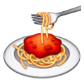 Émoji 🍝 Spaghetti sur Samsung One UI 6.1.