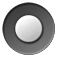 Emoji 🔘 Pulsante Rotondo su Samsung One UI 6.1.