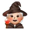 🧙🏼 Emoji Persona Maga: Tono De Piel Claro Medio en Samsung One UI 6.1.