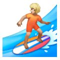 Émoji 🏄🏼 Personne Faisant Du Surf : Peau Moyennement Claire sur Samsung One UI 6.1.